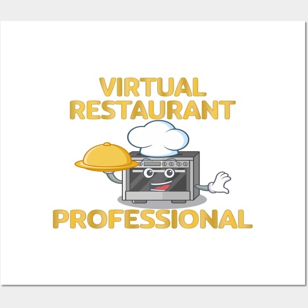 Virtual Restaurant Professional Wall Art by UltraQuirky